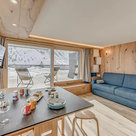 Apartament Palafour - Renovation Et Confort Moderne Pour Ce Avec Terrasse Vue Mae-3731 Tignes
